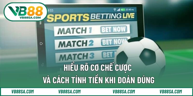 Hiểu rõ cơ chế cược và cách tính tiền khi đoán đúng